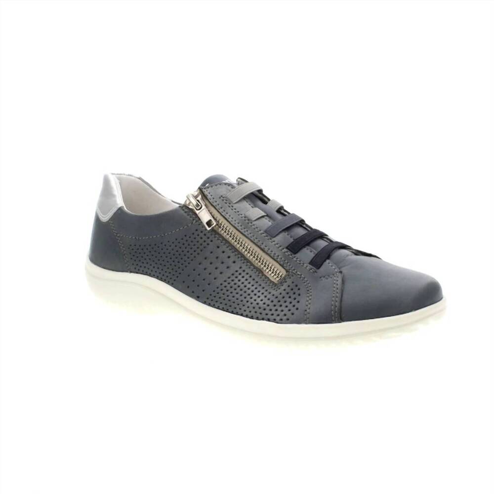NEW REMONTE women's d1e02-14 sneaker in blue combination